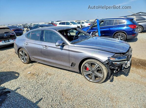 KMTG34SC5SU150168 2025 GENESIS G70 Gray Przód prawy