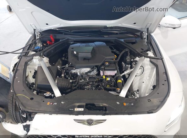 KMTG34SC5TU166789 2026 GENESIS G70 White Հետևի տեսք