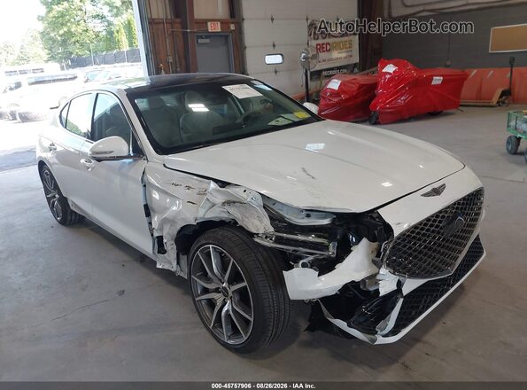 KMTG34SC5TU166789 2026 GENESIS G70 White Դիմացի տեսք