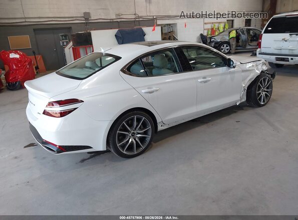 KMTG34SC5TU166789 2026 GENESIS G70 White Հետևի աջ