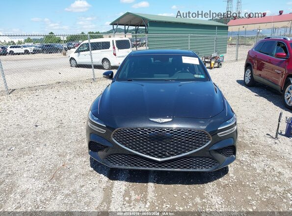 KMTG34SC9RU142309 2024 GENESIS G70 Черный Вид щитка приборов