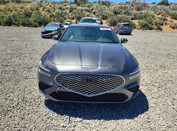 KMTG34SCXRU143310 2024 GENESIS G70 Серый Вид спереди
