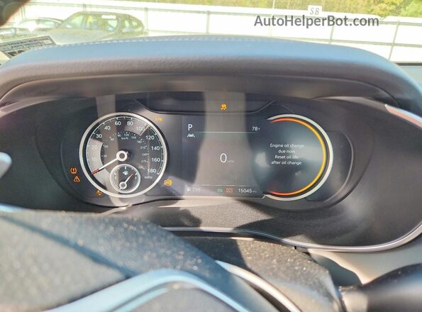 KMTG34TA2PU106004 2023 GENESIS G70 Угольный Вид щитка приборов