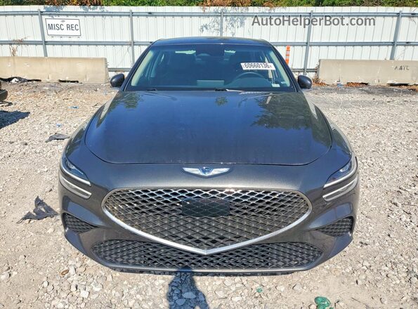 KMTG34TA8PU131165 2023 GENESIS G70 Charcoal წინა ხედი