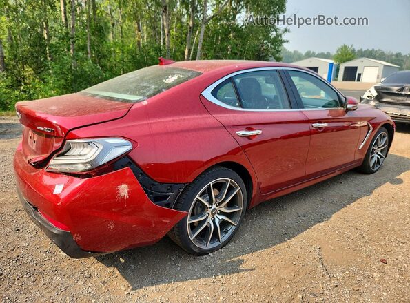 KMTG44LA4KU011904 2019 GENESIS G70 Красный Задняя правая четверть