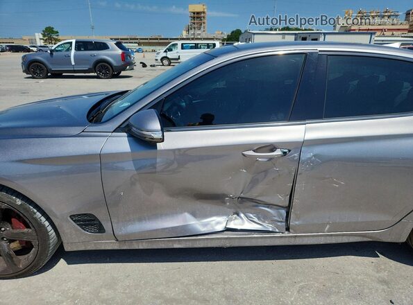 KMTG44SE0TU163409 2026 GENESIS G70 Silver Սալոնի դիմացի տեսք