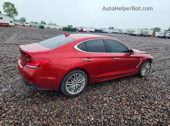 KMTG64LA0MU069473 2021 GENESIS G70 Red Հետևի աջ