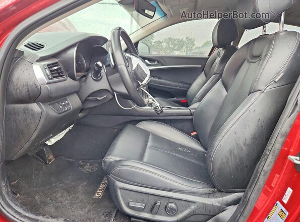 KMTG64LA0MU069473 2021 GENESIS G70 Red Սալոնի դիմացի տեսք
