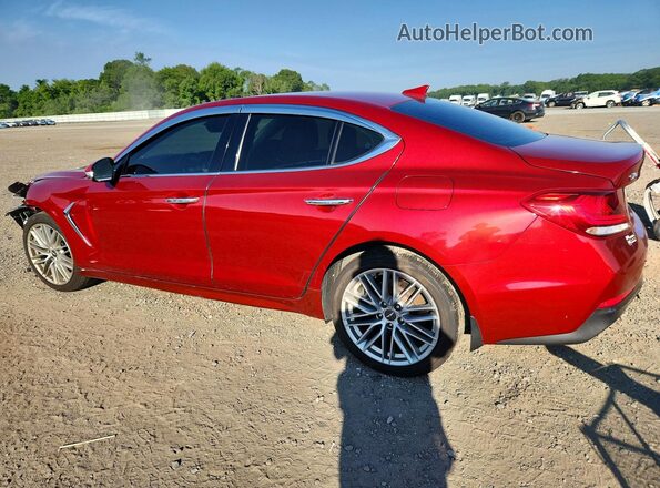 KMTG64LA1LU045844 2020 GENESIS G70 Красный Задняя левая четверть