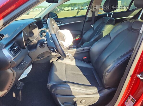 KMTG64LA1LU045844 2020 GENESIS G70 Красный Вид салона спереди