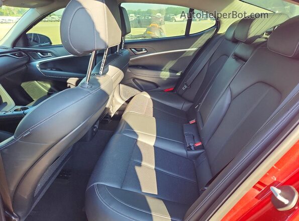 KMTG64LA1LU045844 2020 GENESIS G70 Красный Вид задних сидений