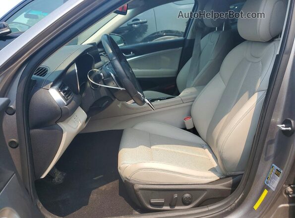 KMTG64LA1MU077159 2021 GENESIS G70 Silver Vista interior delantera