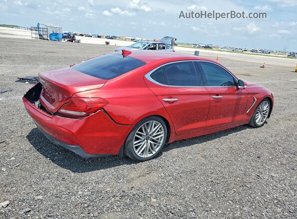 KMTG64LA5LU056636 2020 GENESIS G70 Red უკანა მარჯვენა