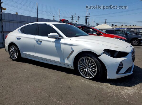 KMTG64LA9LU062665 2020 GENESIS G70 White Առջևի աջ