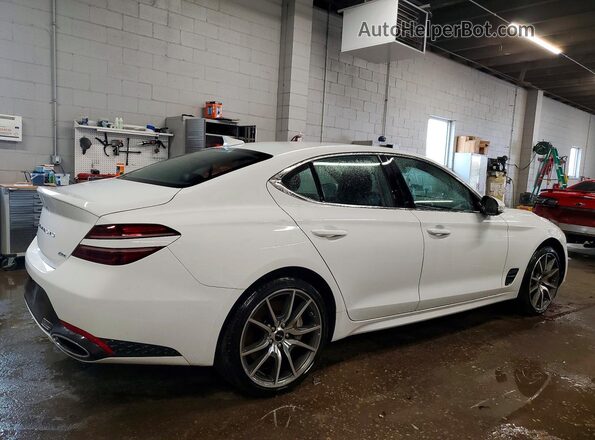 KMTG64SC1TU165274 2026 GENESIS G70 Белый Задняя правая четверть