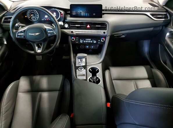 KMTG64SC1TU165274 2026 GENESIS G70 Белый Вид панели приборов