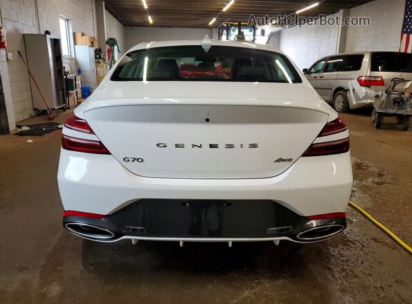 KMTG64SC1TU165274 2026 GENESIS G70 Белый Вид сзади