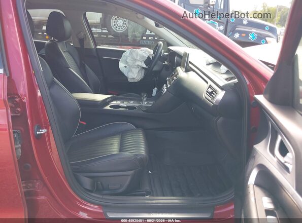 KMTG74LE1MU072740 2021 GENESIS G70 Red Սալոնի դիմացի տեսք