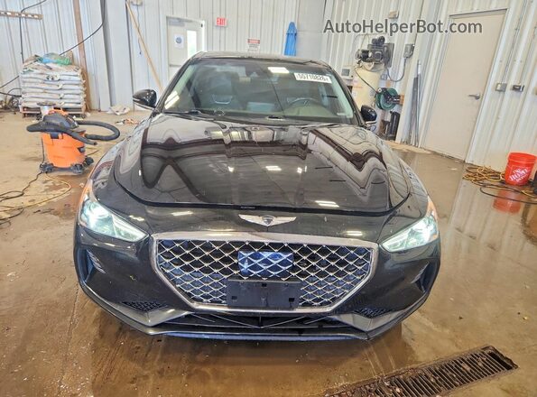 KMTG74LE3MU074375 2021 GENESIS G70 Black Вид спереду