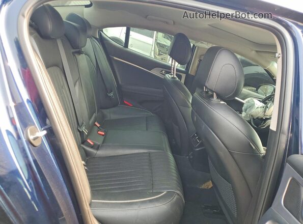 KMTG74LE6MU071874 2021 GENESIS G70 Blue Հետևի նստատեղերի տեսք