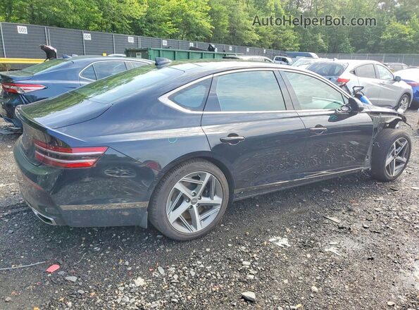 KMTGA4SC3PU181478 2023 GENESIS G80 Black უკანა მარჯვენა
