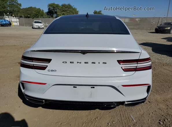 KMTGA4SC4PU153060 2023 GENESIS G80 Gray უკანა ხედი