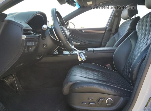 KMTGA4SC4PU153060 2023 GENESIS G80 Gray წინა სალონის ხედი