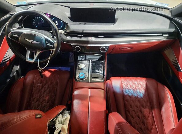 KMTGA4SC9PU156875 2023 GENESIS G80 Белый Вид панели приборов
