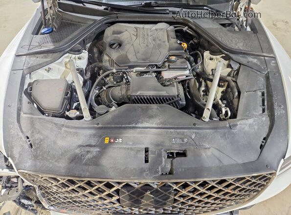 KMTGA4SC9PU156875 2023 GENESIS G80 Белый Вид задней части салона