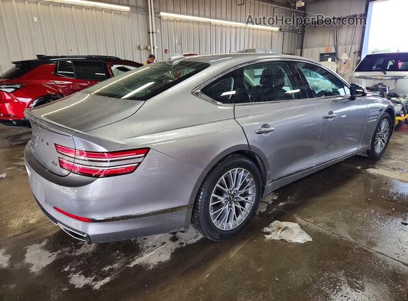KMTGB4SC5PU182242 2023 GENESIS G80 Silver Tył prawy