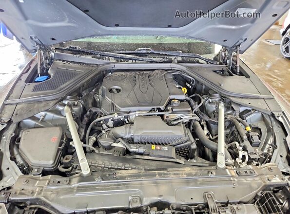 KMTGB4SC5PU182242 2023 GENESIS G80 Silver Widok wnętrza z tyłu