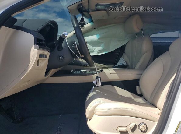 KMTGB4SC9PU153018 2023 GENESIS G80 White Вид салону спереду