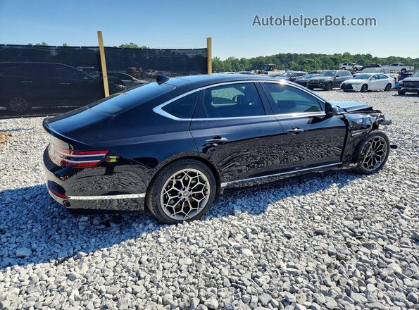 KMTGC4SD9MU026934 2021 GENESIS G80 Black უკანა მარჯვენა