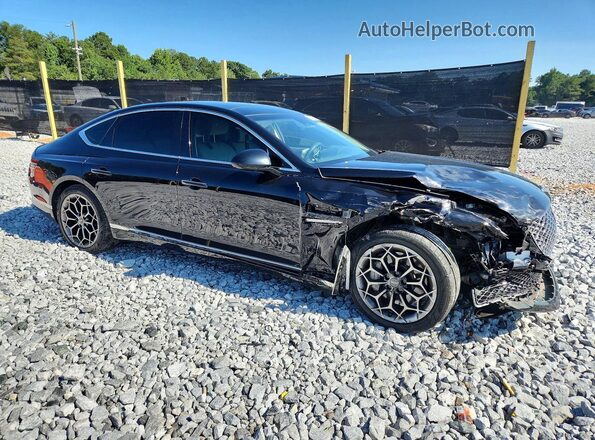 KMTGC4SD9MU026934 2021 GENESIS G80 Black წინა მარჯვენა
