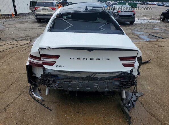 KMTGF4SD7TU314179 2026 GENESIS G80 White Vista trasera