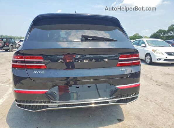 KMUHAESB3SU230166 2025 GENESIS GV80 Black უკანა ხედი