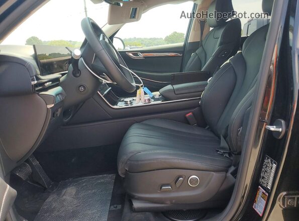 KMUHAESB3SU230166 2025 GENESIS GV80 Black წინა სალონის ხედი
