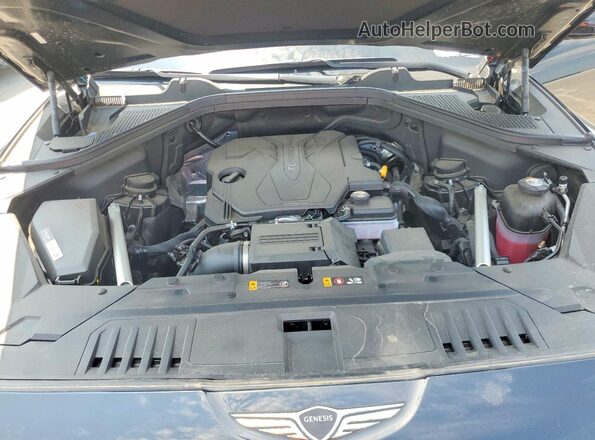 KMUHAESB3SU230166 2025 GENESIS GV80 Black ძრავის განყოფილების ხედი