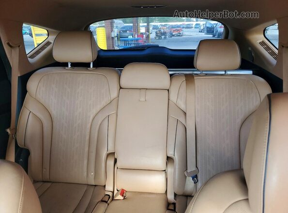 KMUHB4SB4MU037812 2021 GENESIS GV80 White Rear seats view
