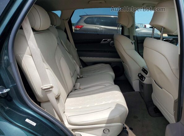 KMUHB4SB6MU053784 2021 GENESIS GV80 Green Rear interior view