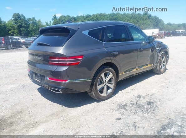 KMUHBDSB0PU123638 2023 GENESIS GV80 Gray Rear right