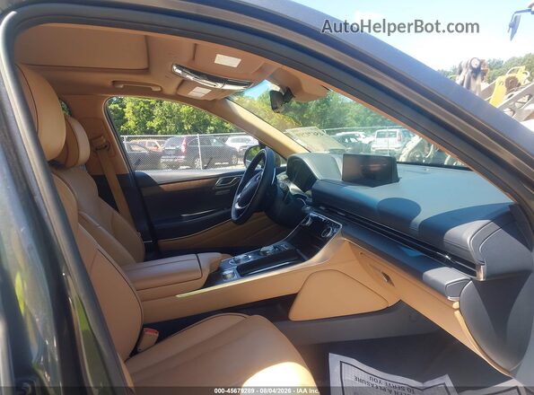 KMUHBDSB0PU123638 2023 GENESIS GV80 Gray Front interior view