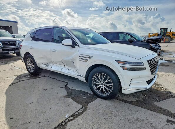 KMUHBDSB0RU172650 2024 GENESIS GV80 White წინა მარჯვენა