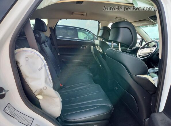 KMUHBDSB0RU172650 2024 GENESIS GV80 White უკანა სალონის ხედი