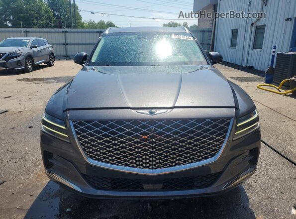 KMUHBDSB2MU052227 2021 GENESIS GV80 Gray Front view