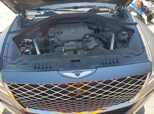 KMUHBDSB2MU052227 2021 GENESIS GV80 Gray Engine compartment view