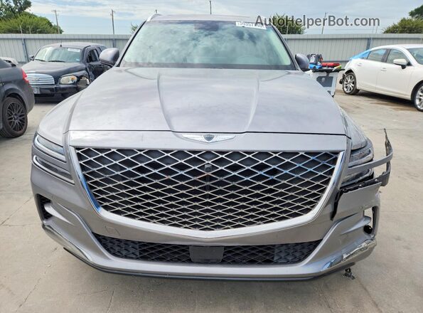KMUHBDSB3PU115579 2022 GENESIS GV80 Silver Widok tylnych siedzeń