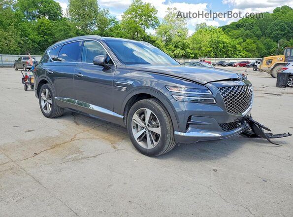 KMUHBDSB4NU099342 2022 GENESIS GV80 Gray Przód prawy
