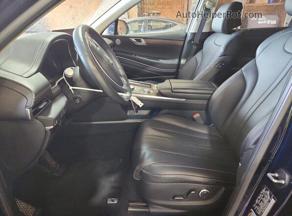 KMUHBDSB4RU204287 2024 GENESIS GV80 Blue Vista interior delantera