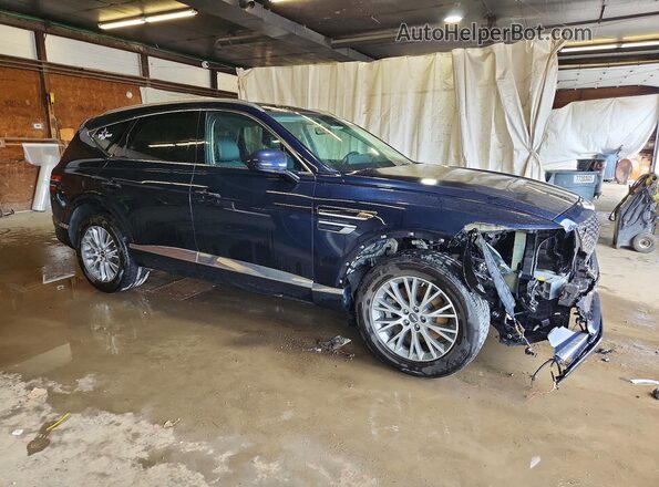 KMUHBDSB4RU204287 2024 GENESIS GV80 Blue Delantero derecho